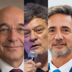 Eduardo Salonia, Rogelio Biassi Solomonoff y Ignacio Gei